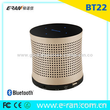 ER-BT22 stereo mini speakers with 3-5 hours of working time, aluminum material